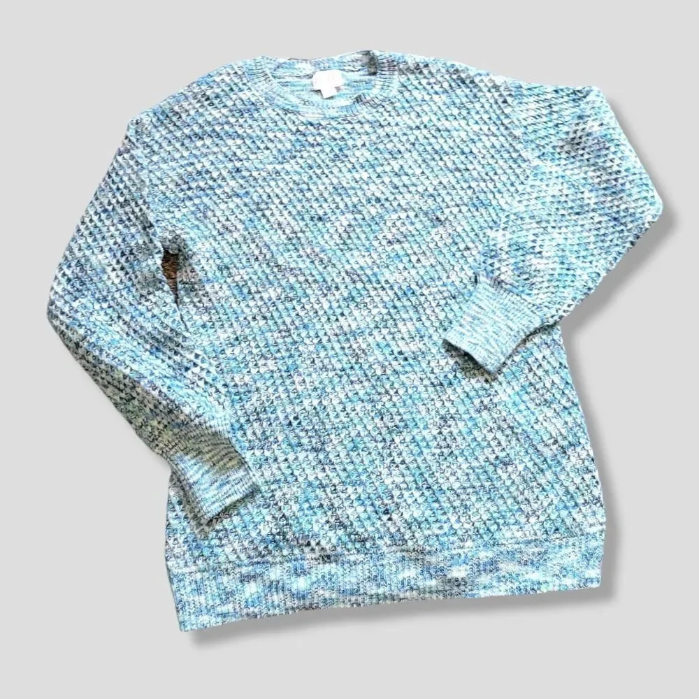 Isabel Maternity by Ingrid & Isabel Blue Multi-color knit Sweater various sizes